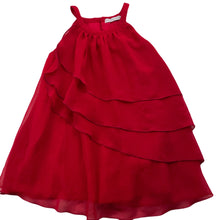 Load image into Gallery viewer, Girls Run Scotty Run, cotton lined party dress, GUC, size 2, L: 50cm