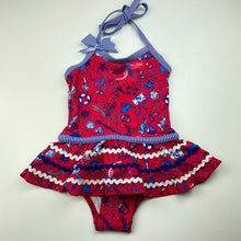 Load image into Gallery viewer, Girls 2 Chillies, colourful swim one-piece, Never Worn, EUC, size 4,  