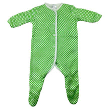 Load image into Gallery viewer, unisex Target, green cotton coverall / romper, FUC, size 000,  