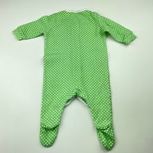 Load image into Gallery viewer, unisex Target, green cotton coverall / romper, FUC, size 000,  