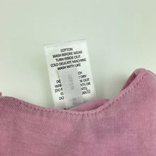Load image into Gallery viewer, Girls Target, pink cotton casual summer dress, GUC, size 2, L: 45cm