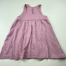 Load image into Gallery viewer, Girls Target, pink cotton casual summer dress, GUC, size 2, L: 45cm
