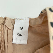 Load image into Gallery viewer, Girls Target, cotton lined linen blend dress, EUC, size 1, L: 43cm