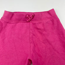 Load image into Gallery viewer, Girls Tiny Little Wonders, fleece lined casual pants, elasticated, GUC, size 1,  