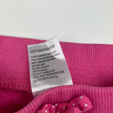 Load image into Gallery viewer, Girls Tiny Little Wonders, fleece lined casual pants, elasticated, GUC, size 1,  