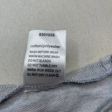 Load image into Gallery viewer, Girls Osh Kosh, pink &amp; grey stripe ruffle top, FUC, size 00,  