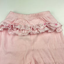 Load image into Gallery viewer, Girls Vitamins Baby, pink cotton ruffle pants / bottoms, EUC, size 2,  