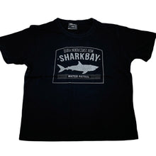 Load image into Gallery viewer, Boys JB's Wear, black cotton t-shirt / top, shark, GUC, size 8,  