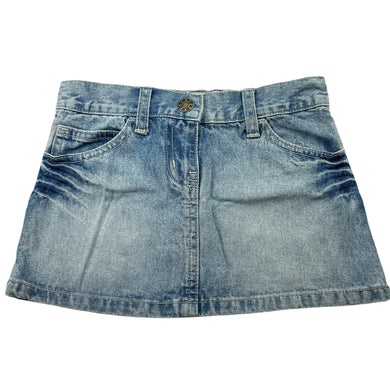 Girls Betty & Lola, blue denim skirt, adjustable, L: 22.5cm, GUC, size 3,  