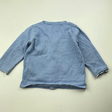 Load image into Gallery viewer, Boys Zara, knitted cotton top / lightweight sweater, FUC, size 0,  