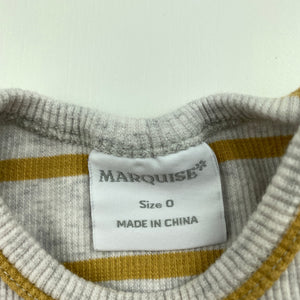 Boys Marquise, ribbed long sleeve top, rocket, GUC, size 0,  