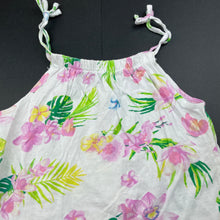Load image into Gallery viewer, Girls Terranova, floral cotton summer top, FUC, size 6-7,  