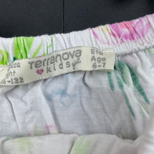 Load image into Gallery viewer, Girls Terranova, floral cotton summer top, FUC, size 6-7,  