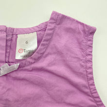 Load image into Gallery viewer, Girls Target, embroidered lightweight cotton top, GUC, size 6,  