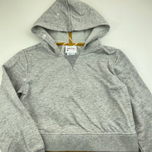 Load image into Gallery viewer, Girls Nula Bug, fleece lined hooded sweater dress, marks left sleeve, FUC, size 7, L: 56cm