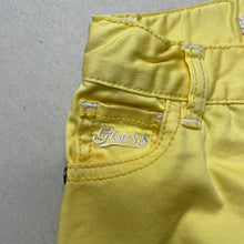 Load image into Gallery viewer, Girls Guess, yellow stretch cotton skirt, adjustable, L: 18cm, FUC, size 00,  