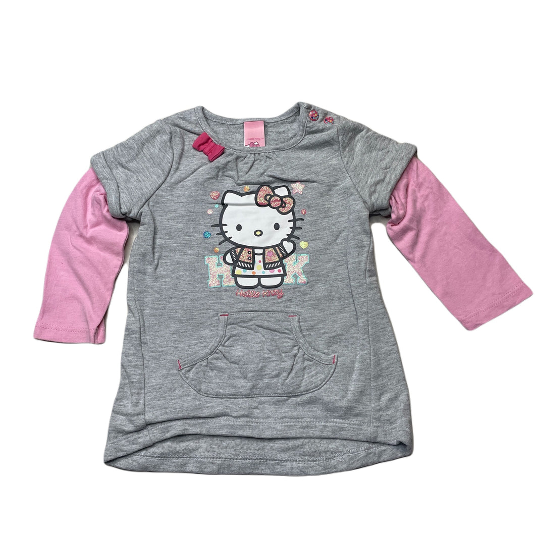 Girls San Rio, Hello Kitty long sleeve t-shirt / top, EUC, size 0,  