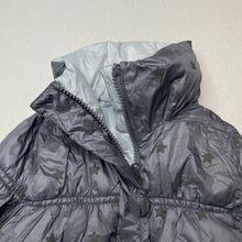 Load image into Gallery viewer, Girls Zara, dark grey jacket / coat, L: 34cm, FUC, size 0,  