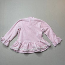Load image into Gallery viewer, Girls Disney, Mickey Mouse velour peplum top, FUC, size 0-1,  