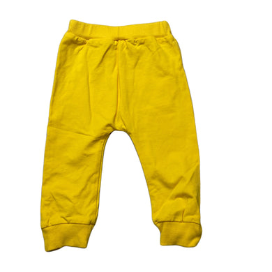 unisex yellow, stretchy pants / bottoms, elasticated, EUC, size 000,  