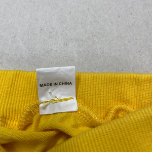 unisex yellow, stretchy pants / bottoms, elasticated, EUC, size 000,  