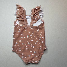 Load image into Gallery viewer, Girls Dymples, floral swim one-piece, EUC, size 1,  