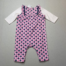 Load image into Gallery viewer, Girls Jack &amp; Milly, floral stretchy romper, NEW, size 000,  