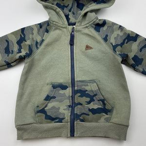 Boys Target, fleece lined zip hoodie sweater, FUC, size 0,  