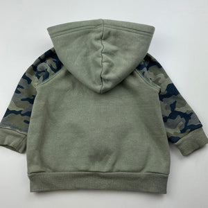 Boys Target, fleece lined zip hoodie sweater, FUC, size 0,  