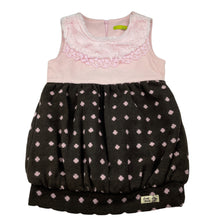 Load image into Gallery viewer, Girls FROG PRINCE, wool blend bubble dress, armpit to armpit: 29cm, GUC, size 3, L: 48cm