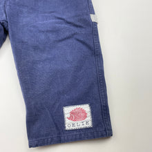 Load image into Gallery viewer, Boys OELIE KIDS, blue cotton overalls / pants, NEW, size 0,  