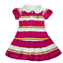 Load image into Gallery viewer, Girls WATERMELON, stretchy polo dress, GUC, size 1, L: 41cm