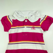 Load image into Gallery viewer, Girls WATERMELON, stretchy polo dress, GUC, size 1, L: 41cm