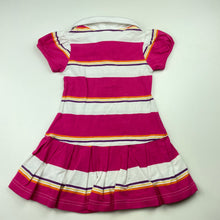 Load image into Gallery viewer, Girls WATERMELON, stretchy polo dress, GUC, size 1, L: 41cm