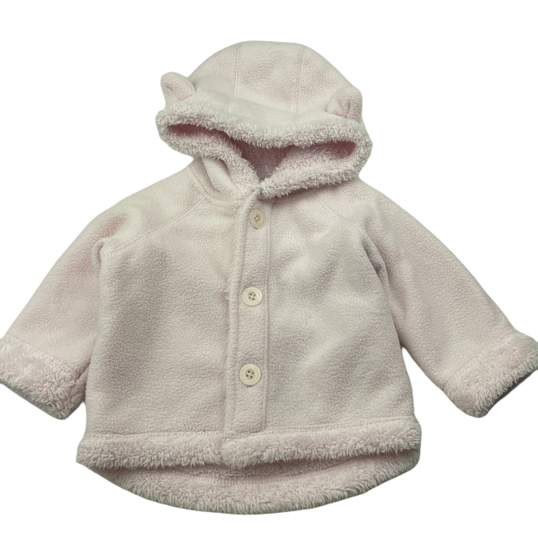 Girls Pumpkin Patch, pink fleece jacket / coat, FUC, size 00,  