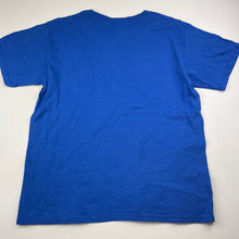 Load image into Gallery viewer, Boys blue, cotton t-shirt / top, no labels, L: 53cm, armpit to armpit: 44cm, GUC, size 14,  