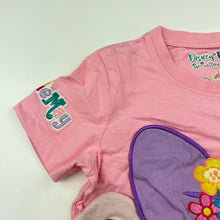Load image into Gallery viewer, Girls Disney, Friends Shellie May cotton t-shirt / top, Sz: XS, armpit to armpit: 32cm, EUC, size 5-6,  