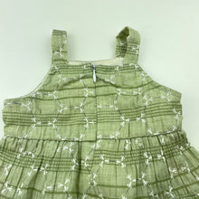 Load image into Gallery viewer, Girls Just Tots, cotton lined summer dress, no size, armpit to armpit: 22cm, GUC, size 000, L: 35cm