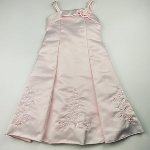 Girls BUU BUU, pink formal / flower girl dress + matching lightweight jacket, NEW, size 2, L: 57cm