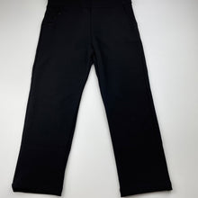 Load image into Gallery viewer, Girls black, stretchy jumpsuit, inside leg: 44cm, EUC, size 6,  