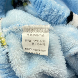 fleece, fluffy winter pyjama pants, Inside leg: 38cm, FUC, size 5