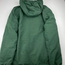 Load image into Gallery viewer, unisex School Zone, green fleece lined lightweight jacket / coat, GUC, size 16,  