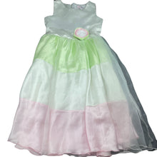 Load image into Gallery viewer, Girls ODEL Girl, lined organza formal / flower girl dress, small marks back skirt, FUC, size 10-12, L: 82cm