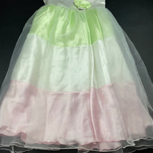 Load image into Gallery viewer, Girls ODEL Girl, lined organza formal / flower girl dress, small marks back skirt, FUC, size 10-12, L: 82cm