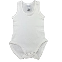 Load image into Gallery viewer, unisex Bonds, white cotton singletsuit / romper, GUC, size 000,  