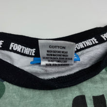 Load image into Gallery viewer, Boys FORTNITE, camo print cotton t-shirt / top, EUC, size 10,  
