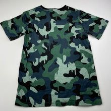 Load image into Gallery viewer, Boys FORTNITE, camo print cotton t-shirt / top, EUC, size 10,  