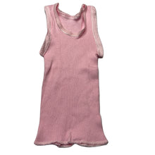 Load image into Gallery viewer, Girls Bonds, pink ribbed cotton singlet top, GUC, size 00,  