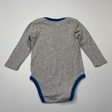 Load image into Gallery viewer, Boys Dymples, soft cotton bodysuit / romper, racing cars, FUC, size 00,  