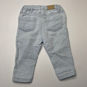 Girls Anko, lightweight denim jeans, adjustable, FUC, size 0,  